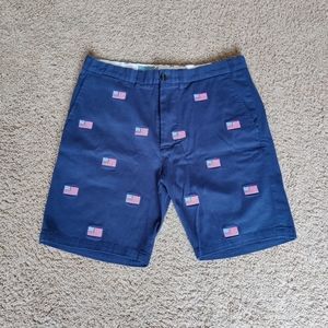 Castaway American flag spirit shorts